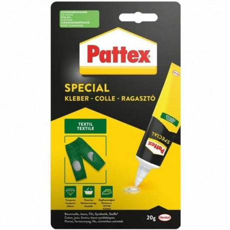 Liim Pattex 20 g Tekstiil