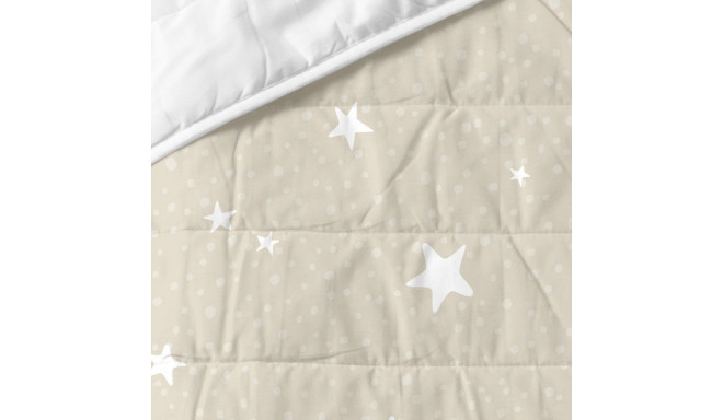 Bedspread (quilt) HappyFriday BASIC KIDS Beige 100 x 130 cm Baby Crib