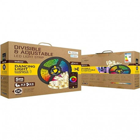 LED ribad Muvit MIOLST002 5 m Must Mitmevärviline Kuldne F