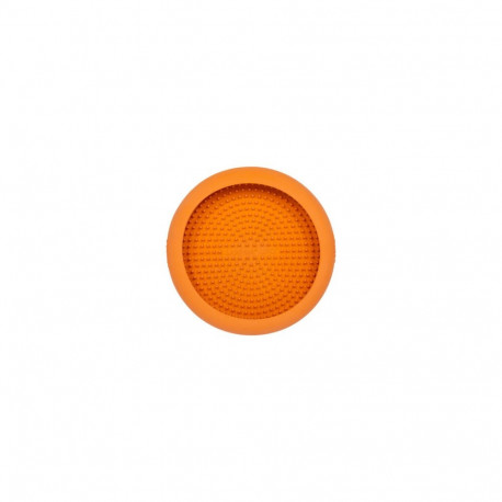 Dog Feeder Lickimat Orange Rubber Modern