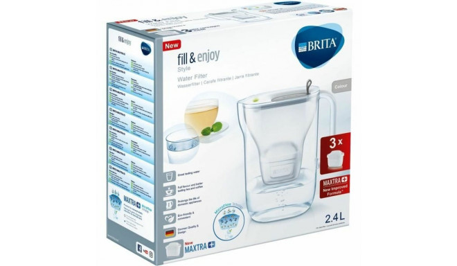 Filter jug Brita Grey Plastic 2,4 L