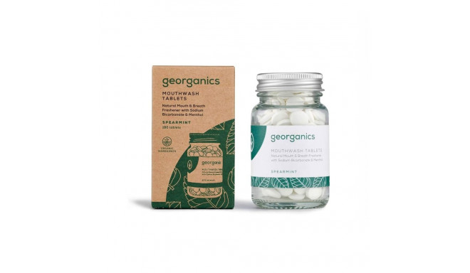 Mouthwash Georganics Tablet Peppermint 180 Units