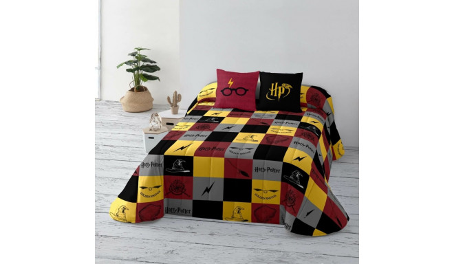 Bedspread (quilt) Harry Potter Hogwarts Multicolour Bed 180 cm