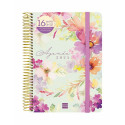 Diary Finocam Cloe Pink A5 2024-2025