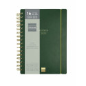 Diary Finocam Haiku Green A5 15,5 x 21,2 cm 2024-2025