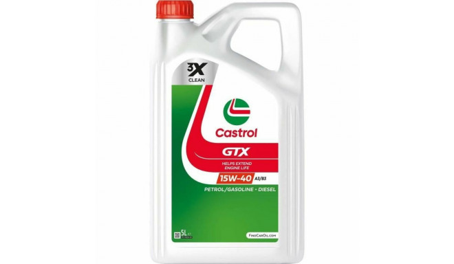 Automašīnu motoreļļa Castrol GTX 15W-40