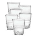 Glāžu komplekts Duralex Stikls Caurspīdīgs Saliekams 16 cl (6 pcs)