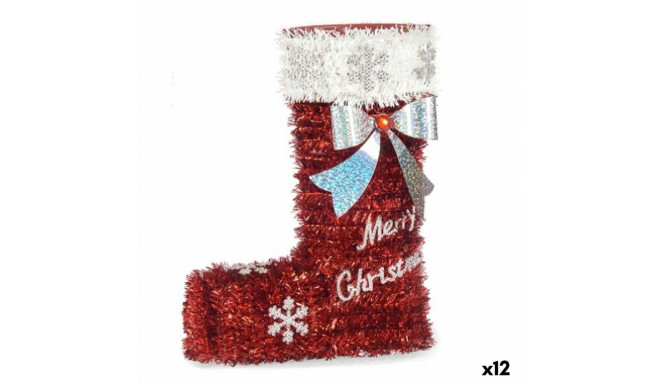 Christmas Stocking Krist+ 19CD064 19CD064 polypropylene PET Christmas Stocking Tinsel