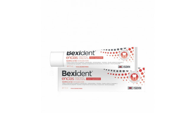 Hambapasta igemetele Isdin BEXIDENT 75 ml Geel