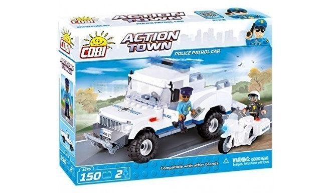 Action Town Police car patrol