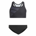 Bikini Bottoms For Girls Adidas Big Bars Black - 9-10 Years