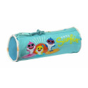 Ceļasoma Baby Shark Surfing Zils Balts 20 x 7 x 7 cm Apaļš