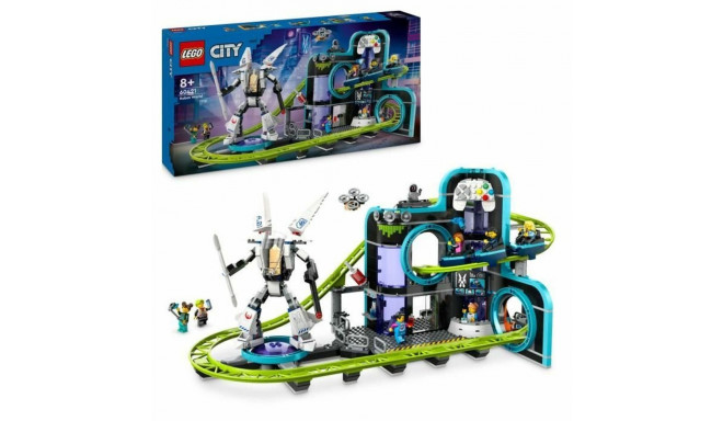 Konstruktsioon komplekt Lego 60421 Robot World Amusement Park Mitmevärviline