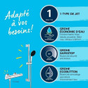 Dušikolonn Grohe Precision Start Plastmass