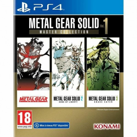 PlayStation 4 videomäng Konami Metal Gear Solid: Master Collection Vol.1