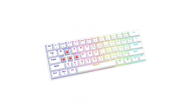 Klaviatuur Savio WHITEOUT X2 RED Must Qwerty US