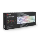 Keyboard Savio WHITEOUT X2 RED Black Qwerty US