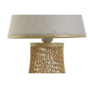 Desk lamp DKD Home Decor Brown Natural Bamboo 50 W 220 V 24 x 24 x 37 cm Desk lamp DKD Home Decor Brown Natural Bamboo 50 W 220 V 24 x 24 x 37 cm