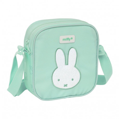 Õlakott Miffy Menta Mündiroheline 16 x 18 x 4 cm