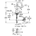 Viena roktura jaucējkrāns Grohe 23811000 Metāls