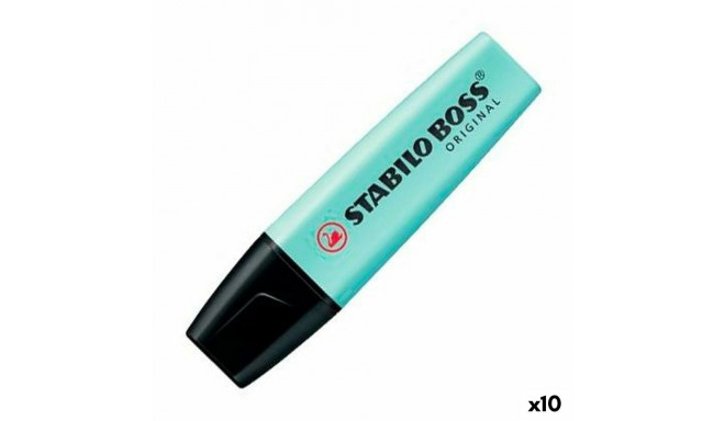 Highlighter Stabilo Turquoise Green Cake (10 Units)