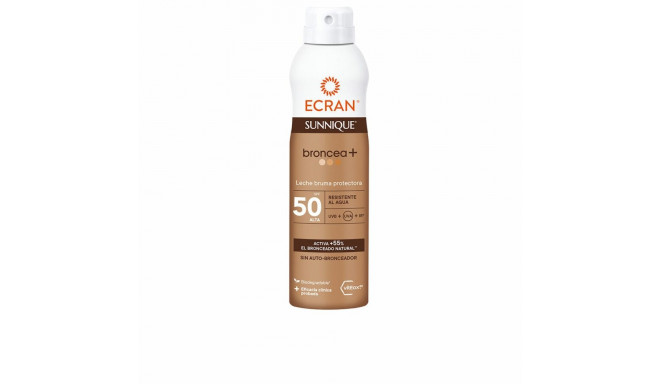 Päikesekaitsepihusti Ecran Sunnique Broncea+ Spf 50 250 ml Päikesepiim