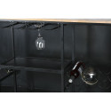 Pidulik Mööbel Home ESPRIT Valge Pruun Türkiissinine Kristall Raud Mangopuit 157 x 52 x 90 cm