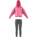 Children's Sports Outfit Adidas Fleece Light Pink - 4-5 Years