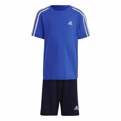 Children's Sports Outfit Adidas 3 Stripes Blue - 4-5 Years