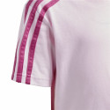 Children's Sports Outfit Adidas 3 Stripes Pink - 7-8 Years