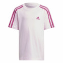 Children's Sports Outfit Adidas 3 Stripes Pink - 6-7 Years