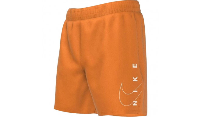 Bērnu Peldkostīms Nike 4" Volley Short Oranžs - 12-13 Gadi