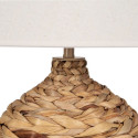 Desk lamp Cream Natural Linen Iron Natural Fibre 60 W 220-240 V 40 x 40 x 69,5 cm