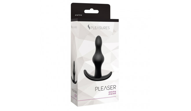 Anal plug S Pleasures Black