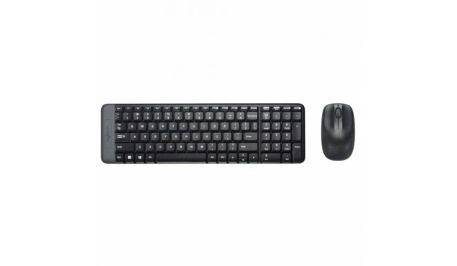 Klaviatuur Logitech 920-003721 Must QWERTY