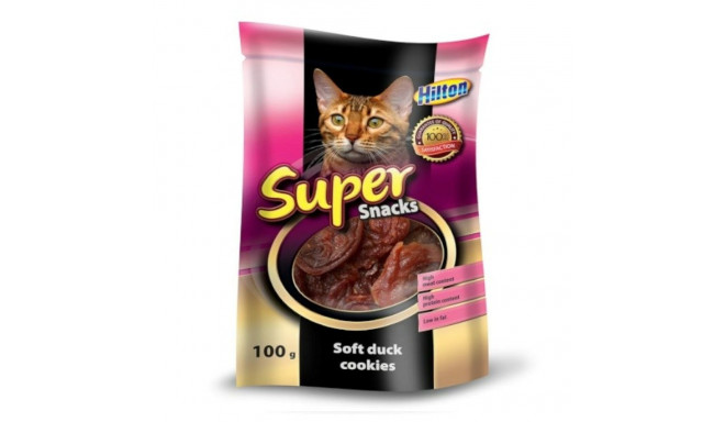 Snack for Cats Hilton Soft duck cookies 100 g