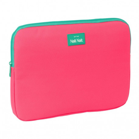 Laptop Cover Nait Nait Rosa fluor Pink 34 x 25 x 2 cm
