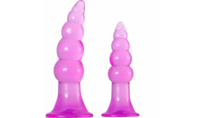 Anal plug Adam & Eve Jelly Butt Pink 2 Pieces