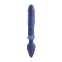 Cassini Anal Vibrator Black Gender X Dual Defender Purple