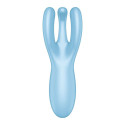 Massager Satisfyer Threesome 4 Connect Blue