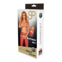 Suspender Guilty Pleasure Red S