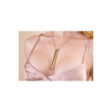 Bullet Vibrator Le Wand Necklace Pendant Golden