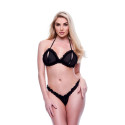 Aluspesu Komplekt Baci Lingerie Crotchless G- Must M/L 2 Tükid, osad