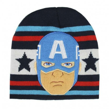 Child Hat Captain America The Avengers Dark blue