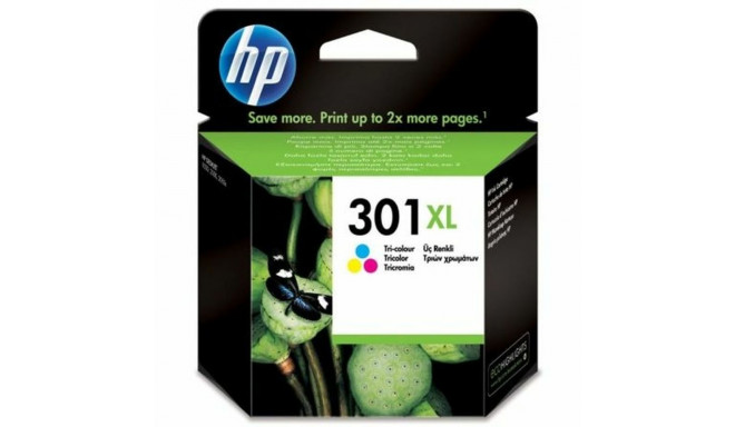 Originaalne Tindikassett HP CH564EE#301 (4 pcs) Kolmevärviline