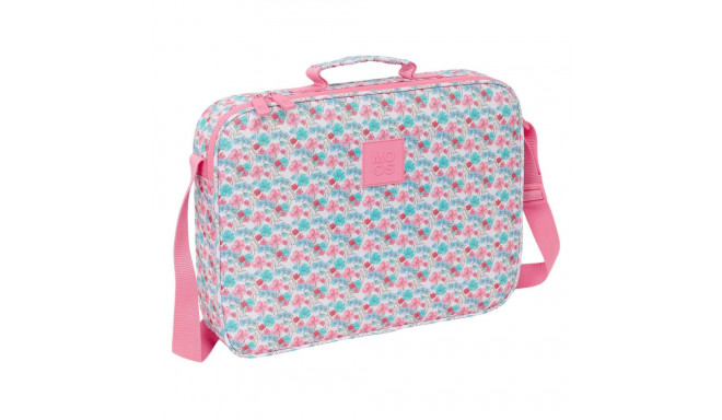 Kooli ranits Moos Flores Mitmevärviline 38 x 28 x 6 cm