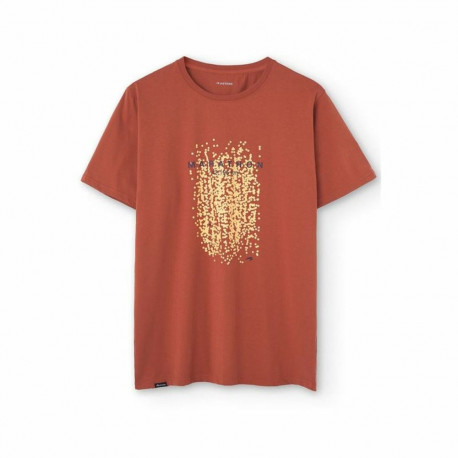 Lühikeste Varukatega Spordisärk Astore Tume oranž - XL