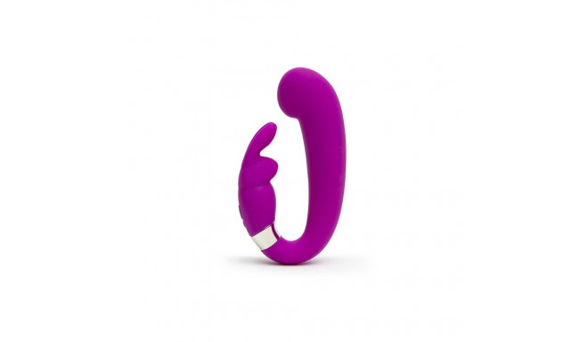 Rabbit Vibrator Happy Rabbit G-Spot Clitoral Curve Purple 30 x 40 cm