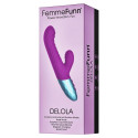 Divkārši Stimulējošs Vibrators FemmeFunn Delola Violets