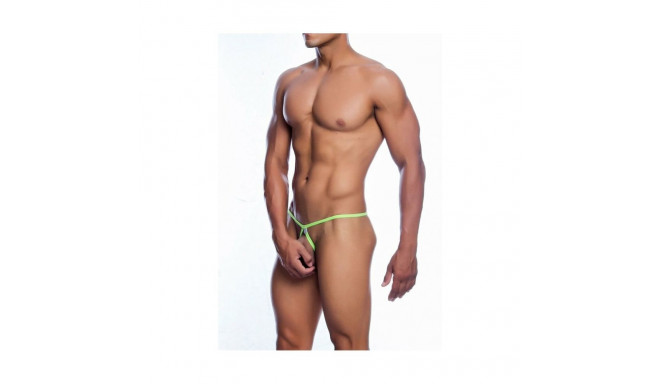 Thong Mob Eroticwear Green S/M